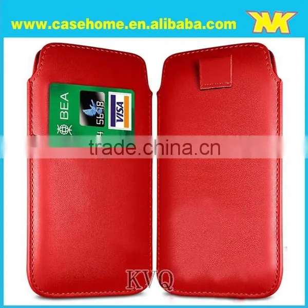 Leather Pouch For Alcatel one touch scribe HD