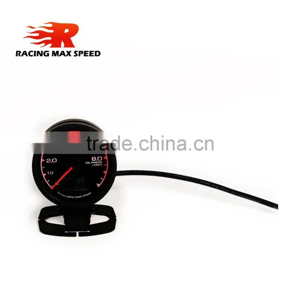 Wholesale LED Display Racing Auto Oil Filled Pressure Gauge photo-2