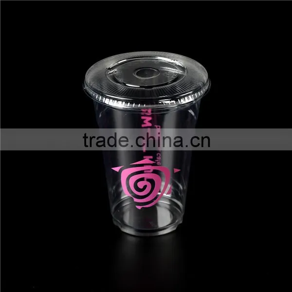 16oz Tableware Plastic Cup,disposable Cup With Lid photo-2