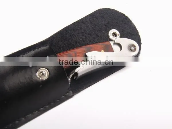 High Class Promotional Wine Bottle Opener Corkscrew With Wooden Handle photo-5
