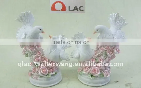 Resin Promotional Wedding Doves