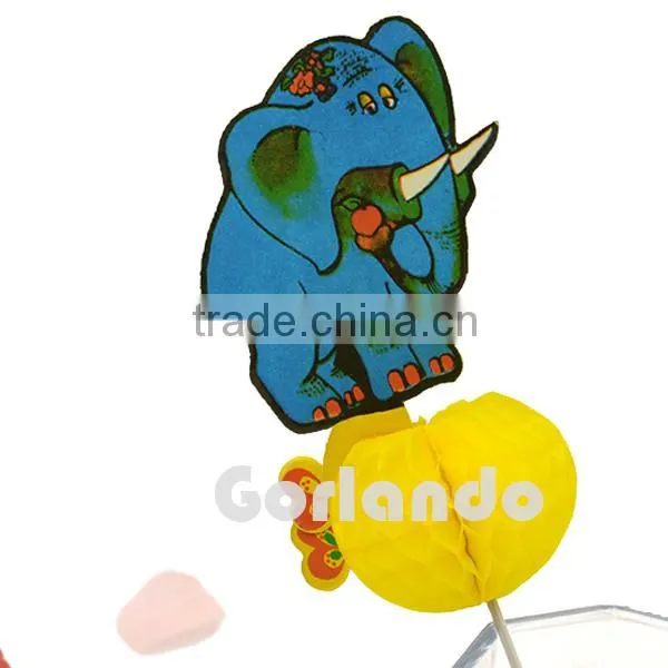 Elephant Honeycomb Picks for Decoration photo-4