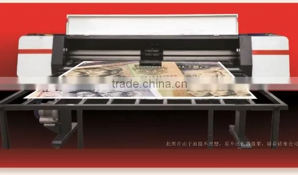 UV LED Flatbed Roll to Roll Printer on DX5 Head
