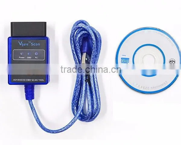 OBD OBD2 OBDII Scan Diagnostic Scanner Vgate Elm327 Usb Mini USB ELM 327 Usb Dongle Fault Trouble Code Tool photo-6