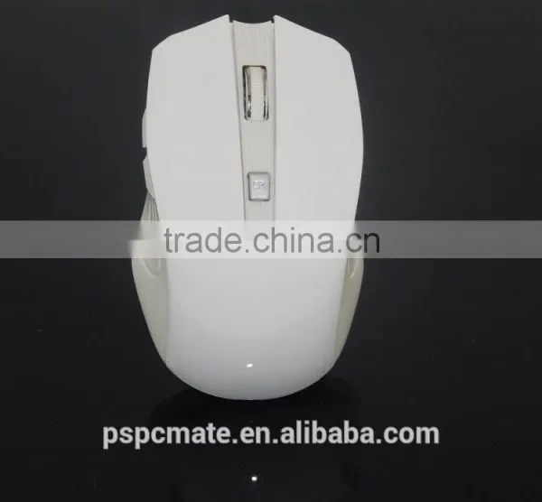 White Color Coreless Mouse 2.4G Wireless Mini Optical Mouse 1000 DPI For Laptop Notebook Macbook photo-2