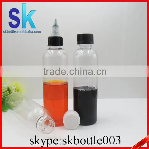 e Liquid 30ml 60ml 120ml Pet Bottle With Twist Cap Plastic Twist Cap Bottle Wholesale photo-5