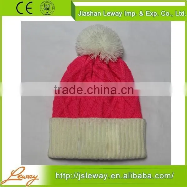 Hot China Products Wholesale Custom Pom Beanie photo-3