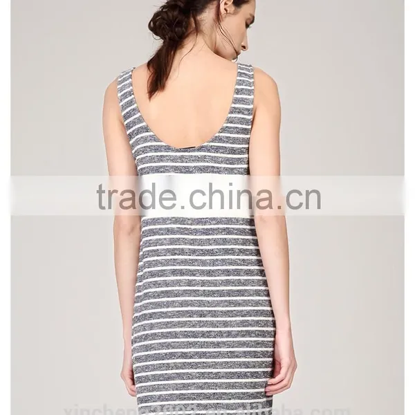 The Thin Stripe Vest Dress photo-4