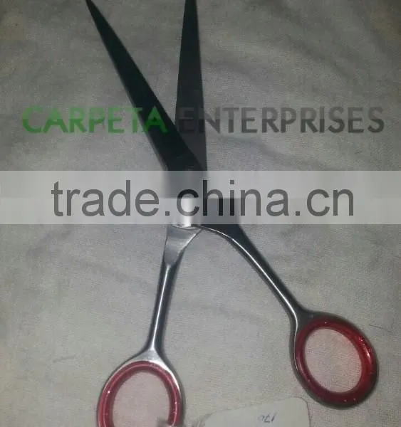 Barber Scissor With Razor Edge. Multi Colour Rings photo-4