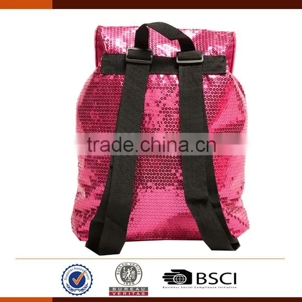 Fashion Sequin School Backpack Bag for Girls photo-5