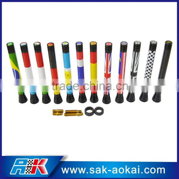 Car Antenna With National Flag Mini Antenna High Quality photo-2