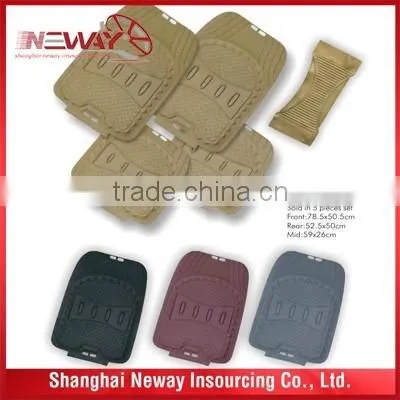 General Style Waterproof Car Foot Mat, Popular Car Foot Mat