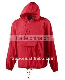 Waterproof Polyester Rain Jacket Folding Raincoat