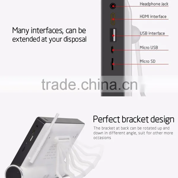 Looline 7 LCD Capacitive Touch Screen Overlay 4Ch HD Wifi CCTV Camera Security Recordable HD Camera System Kit photo-5