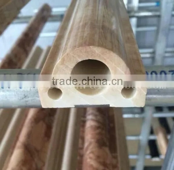 Imitation Marbled / Wooden PVC Windowsill, PVC Door Frame Lines and PVC Decorative Lines photo-2