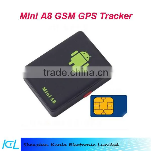2016 Super Mini A8 GPS Tracker Quad-Band GSM/GPRS/GPS Tracker, Assistant GPS Tracker for Automotive, Motorbike, Kids Tracking