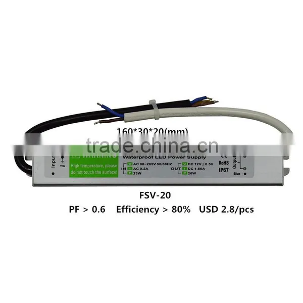 20w Ip67 Waterproof Led Power Supply photo-2