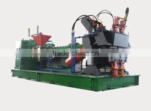 Rubber Single Screw Extruder Pin Barrel Cold Feeding Rubber Extruder photo-6