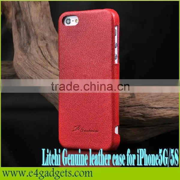Excellent Quality Horizontal Litchi Texture Cowhide Flip Leather Case for Iphone 5 Case,cases for Iphone 5 Case photo-4