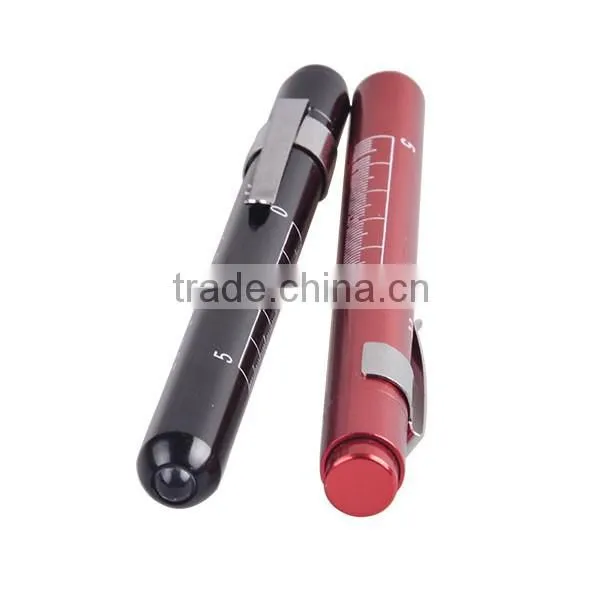High Quality Aluminum LED Nurse Penlight With Scale photo-2