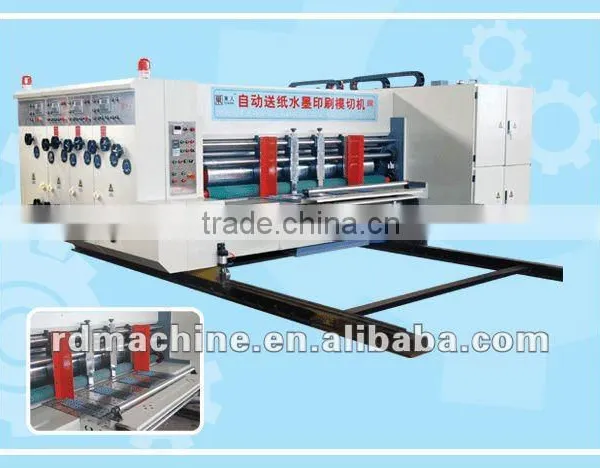 [RD-B1200-3000-4] Automatic 4 Color High Speed Corrugated Cardboard Printer Slotter Machine photo-2