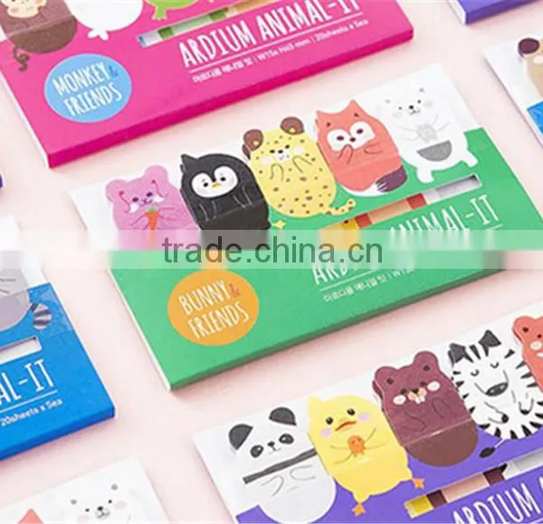 Lovely fat animal bookmark post message note posted the memo note PN6395
