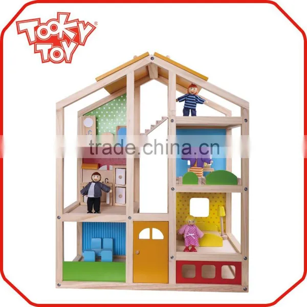 Happy Family Play Wooden Miniature Furniture Toy Barbie Doll House Quality Choice Most Popular