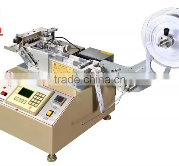 hot and cold garment label cutting machine