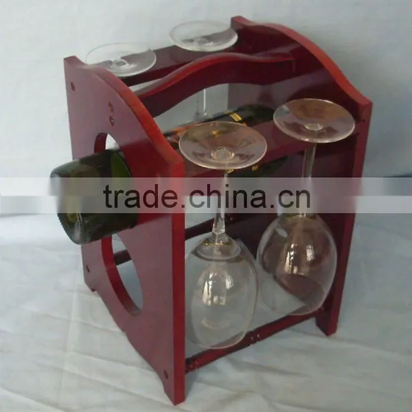 Wooden Wine Shelf