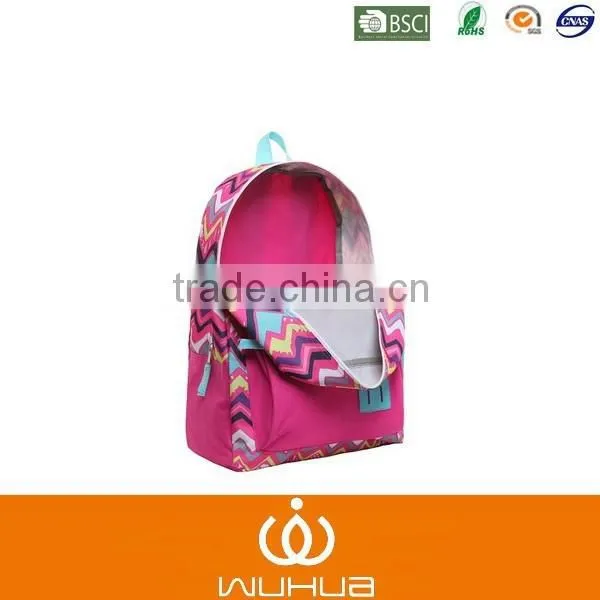 16.5 Inch Patterned Fashion School Book Bag / Hiking Backpack photo-2