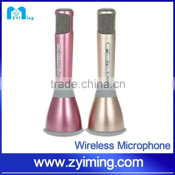 2016 New Product For Marketplace Popular Funny Mobile Phone Karaoke Mini Wireless Wifi Microphone for Teachers
