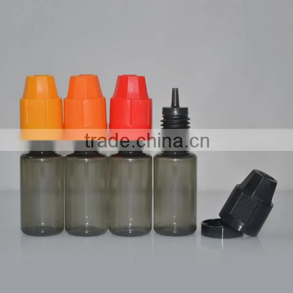 10ml PET e Liquid Bottle With Childproof Cap and Long Thin Dropper Tip photo-5