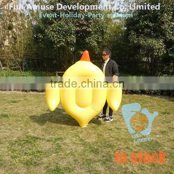 MOQ 50pcs PVC Giant Duck Pool Float Inflatable Donut for Fun photo-3
