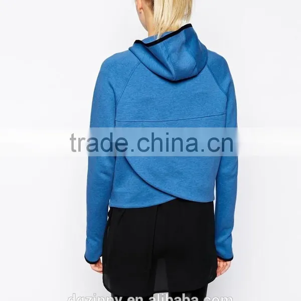 Asymmetric Zip Through Front Fashion Hoody China Online Shopping photo-4