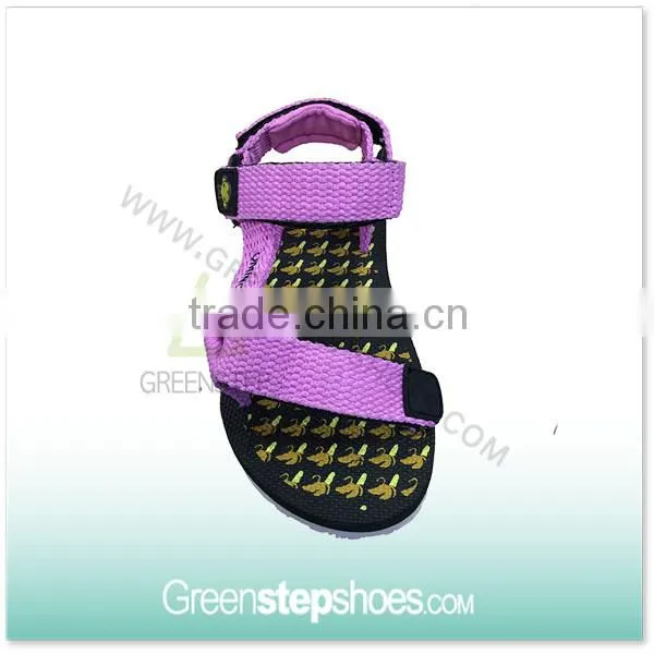 Hot Selling EVA Sandal For Children Kids Sandals With Fabric Upper photo-2