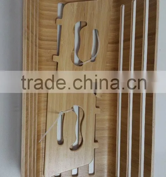 Bent Wood Folding Fruit Picking Basket With Bamboo Veneer photo-2