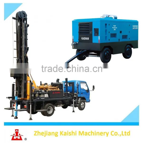KW20 Deep 200m Tractor Mounted Water Well Drilling Rig For Sale