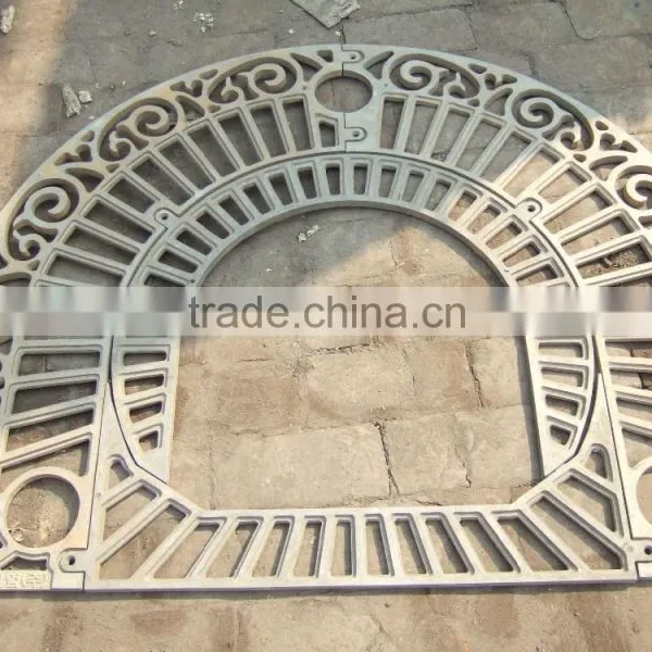 Nodular Cast Iron Tree Grate Beauty Durable Corrosion Resistant OEM China Factory Tree Grate photo-3