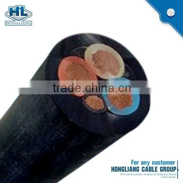 Producing Best Quality 3.6/6 6/10 8.7/15KV Movable Flexible Rubber Sheathed Mining Cable photo-4