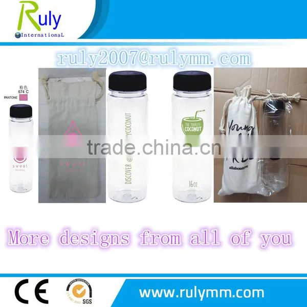 Tritain BPA Free Plastic Drinking Bottles for Juice/milk/fresh Fruit photo-4