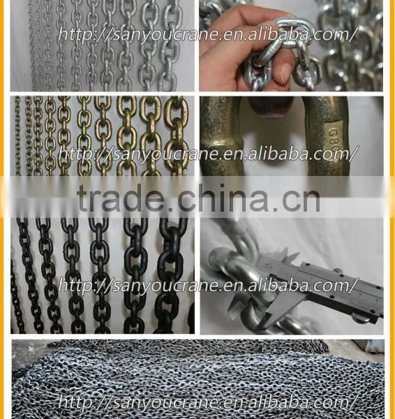 High Strength Link Chain G80 Type for Hoist /G80 Link Chain G80 Alloy Link Chain G80 Link Chain photo-6