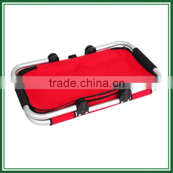 Handmade Folding Picnic Basket Cooler photo-2