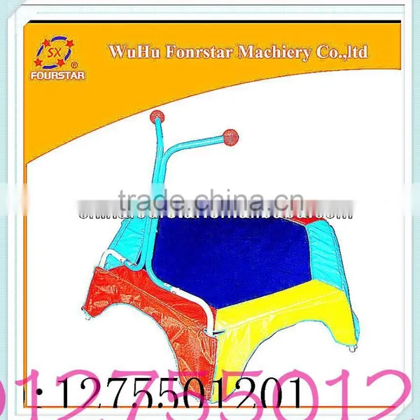 Fourstar Mini Indoor Bounce Tampoline Toddle Bed With Handle for Kids With Cheap Price