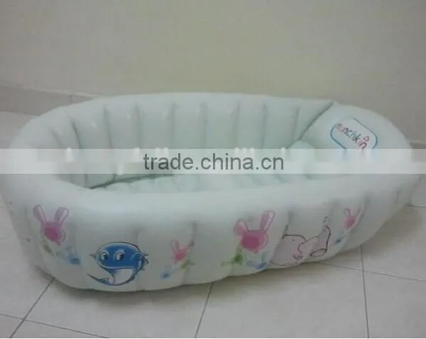 PVC Inflatable Baby Bathtub/ Folding Baby Bathtub