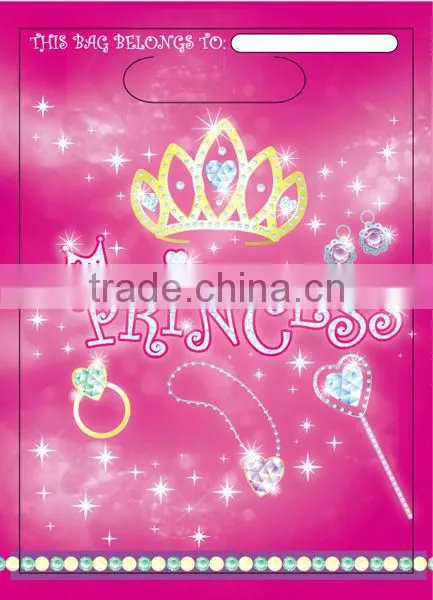 Hot Sell Princess Type Plastic Candy Flowers Bag for Candy Gift photo-3