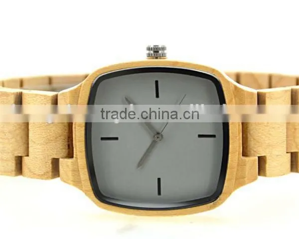 2016 High Quality Sandalwood Quartz Wooden Watches for Couple photo-5