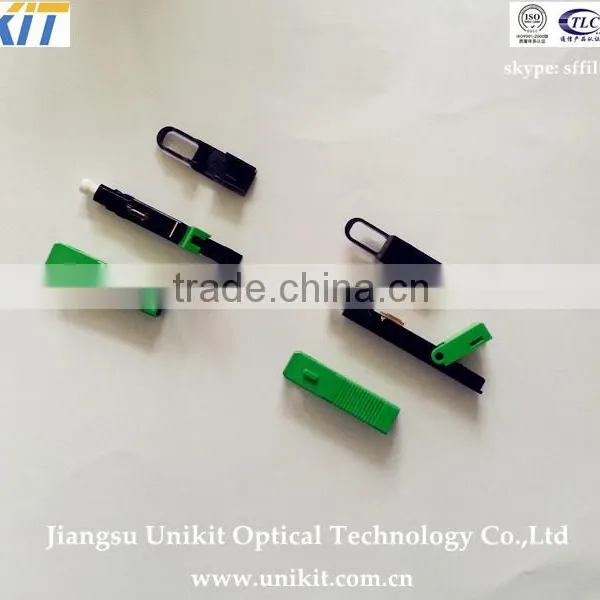 SC APC Fiber Optic Connector