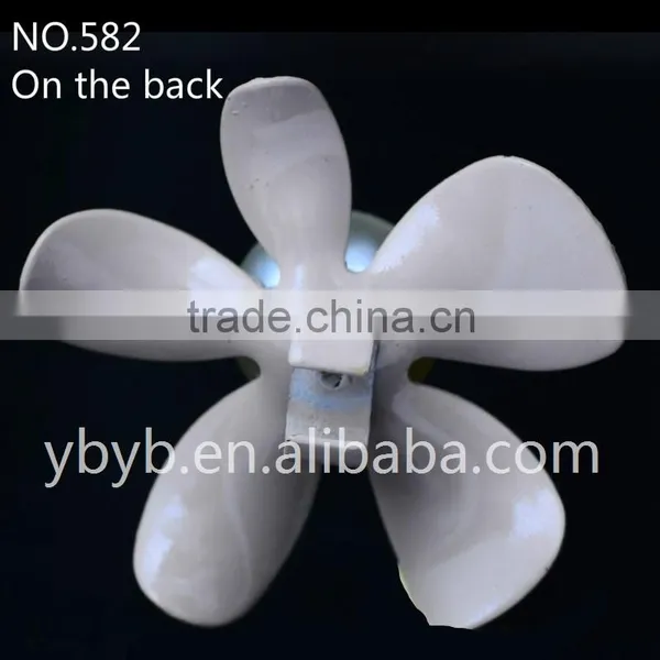 30mm Mini Goody Alloy Pearl Flower Korea Garment Accessories Buckle Hair Accessories Buckle photo-3