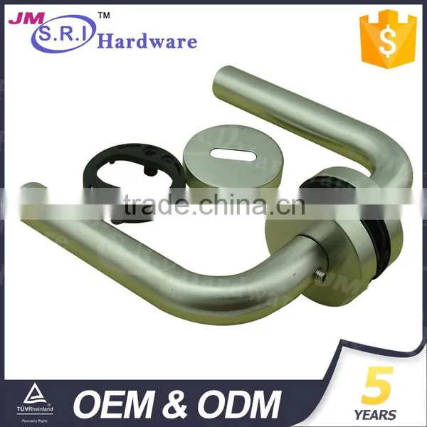 Modern 304 Stainless Steel Door Lever for Wooden Doors photo-2