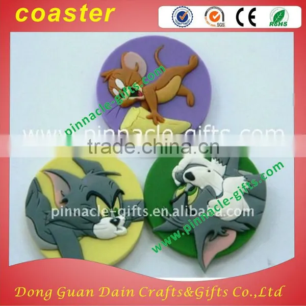 New Fashion Cheap Promotional Pvc Coasters photo-5